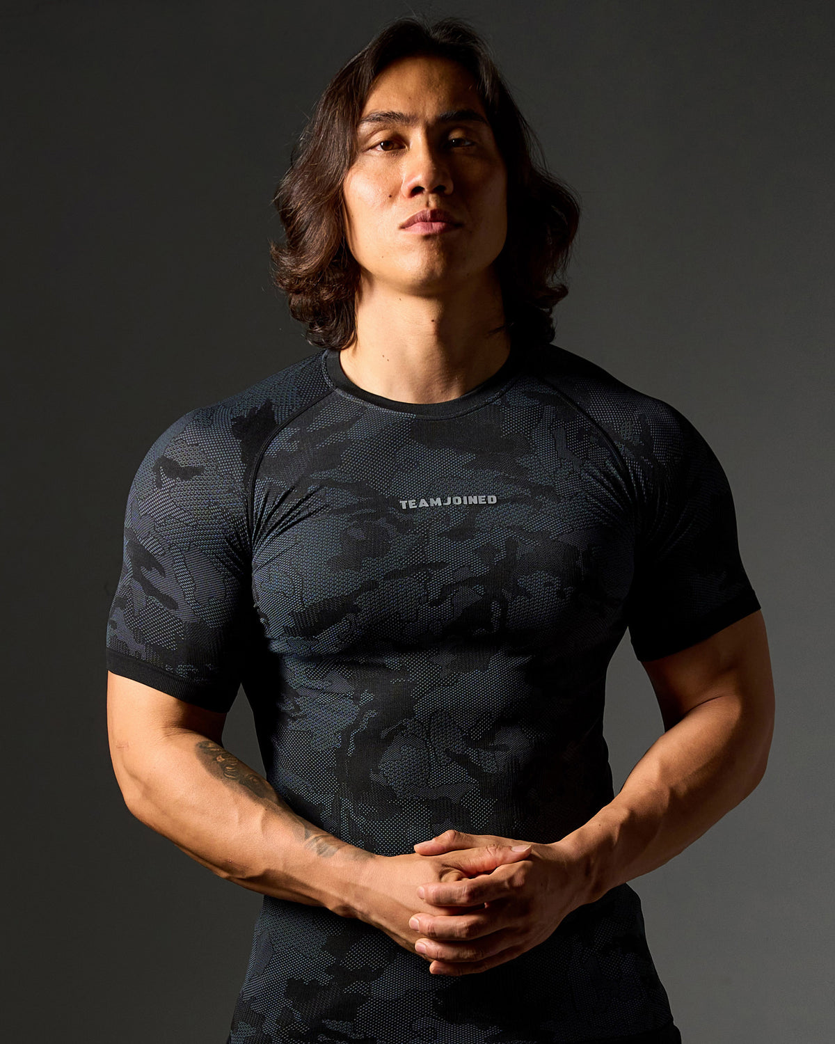 Camo Seamless Form-Fit Top